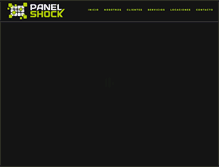 Tablet Screenshot of panelshock.com